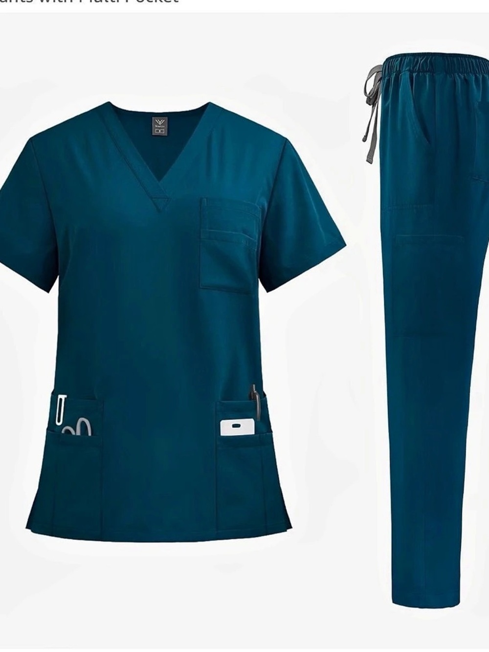 niaahinn scrub set in Caribbean Blue Size Medium
